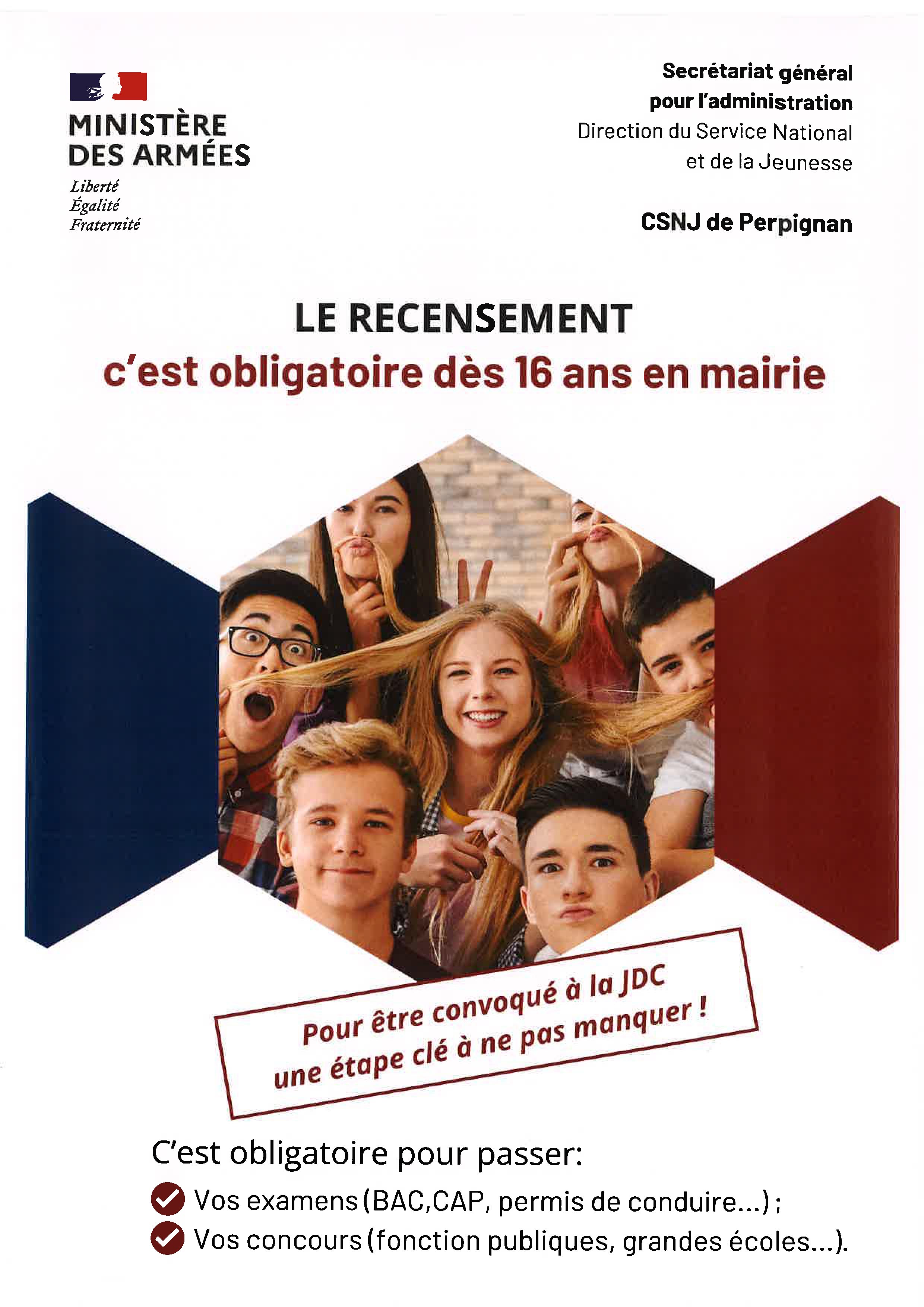 flyer recensement