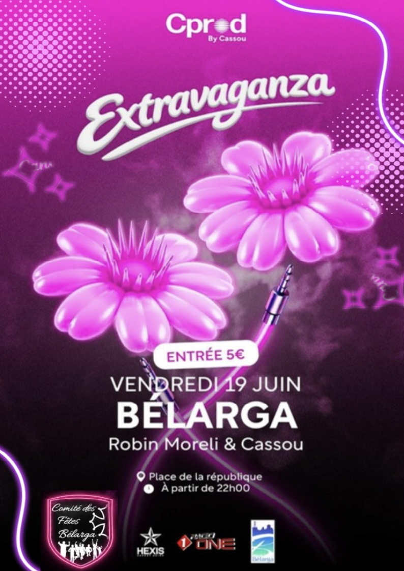 affiche extravaganza 2026